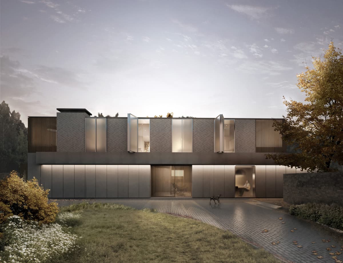 LDPG Langton Way development project - modern residential building in South East London